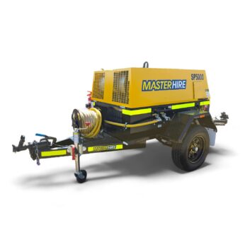Master Hire 185 CFM Air Compressor Bruder