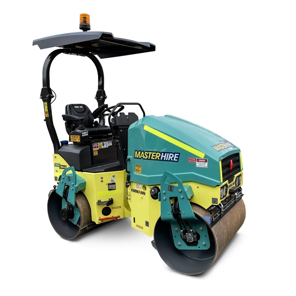 2.6t Tandem Drum Rollers for Hire Master Hire