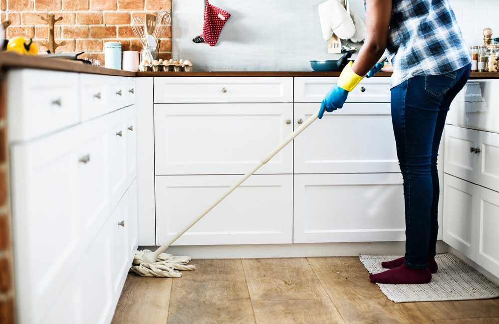 Spring Cleaning Hardwood Floors