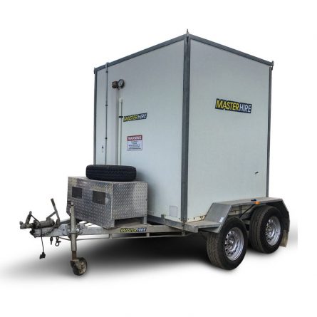 Master Hire's Trailer Mounted Cold Room