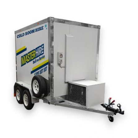 Trailer Mounted Cold Room - side