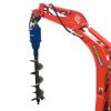1t Mini Excavator Post Hole Borer Attachment