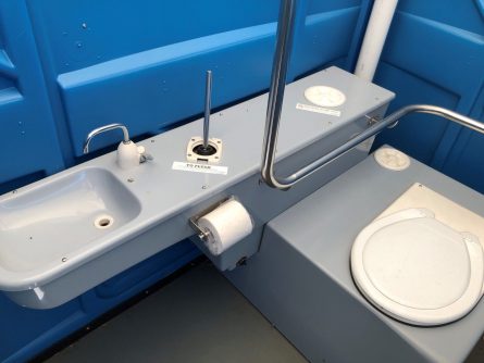 Special Needs Portable Toilet Internal