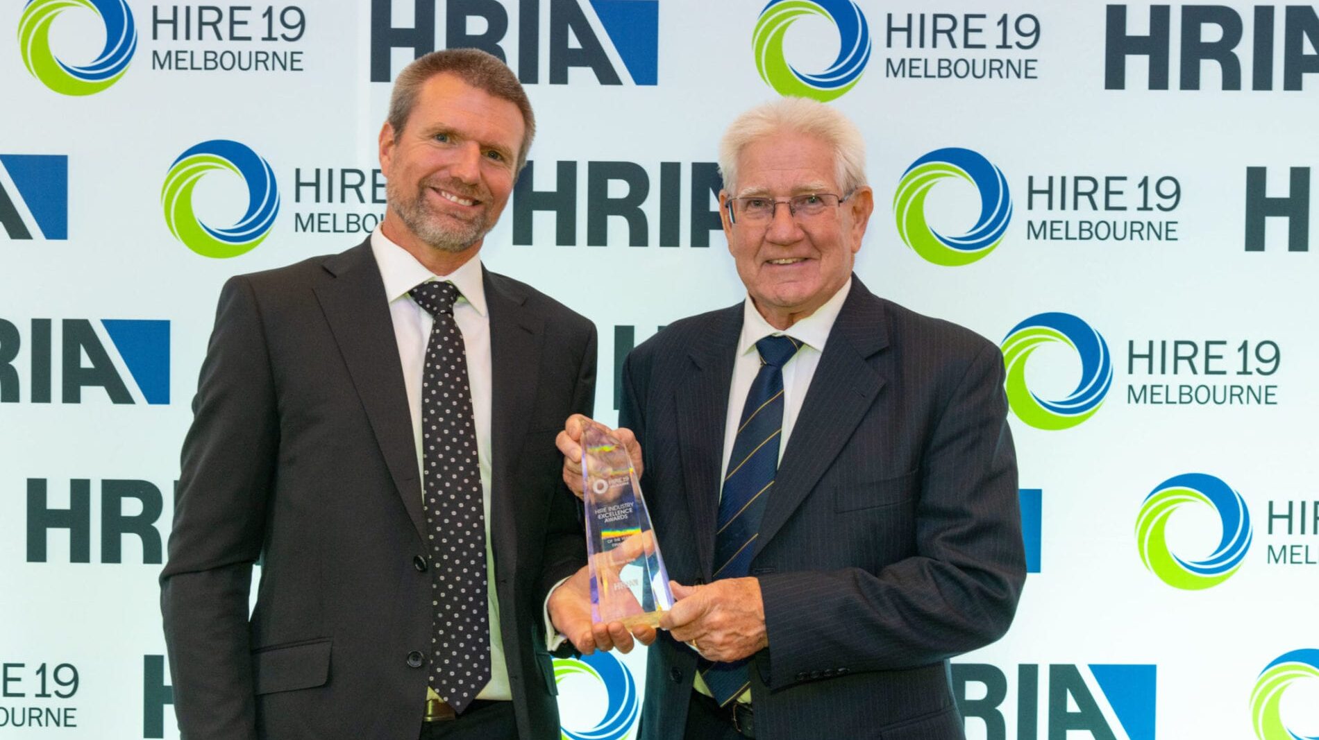 Scott and Peter Master Hire 2019 Rental Company of the Year