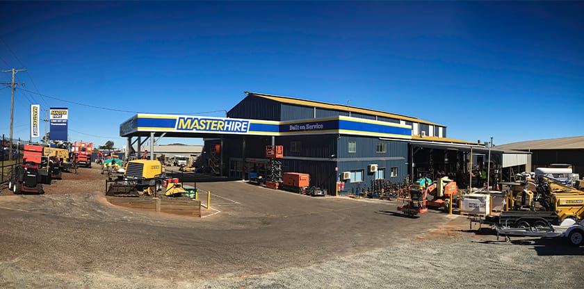 Master Hire Shed at Spencer Street