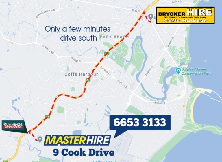 Master Hire and Brycker Hire Coffs Harbour to join forces