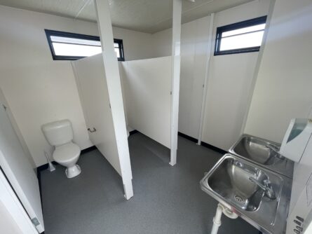 Site Office Hut Double toilet