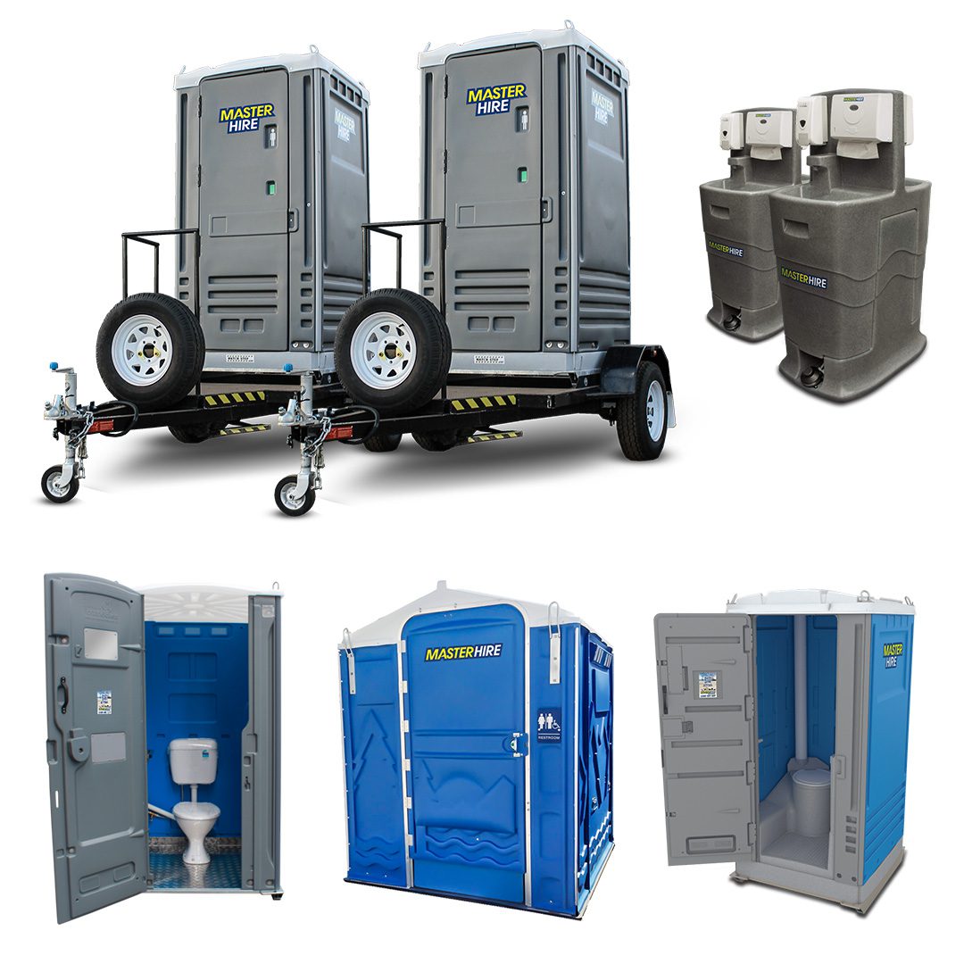 Portable Toilets for Rent Master Hire