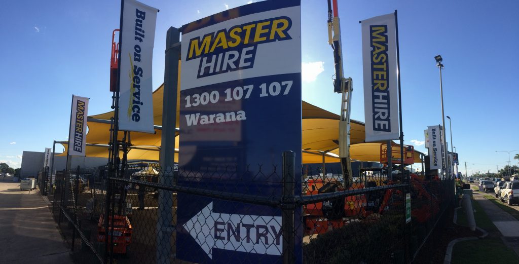 Master Hire Warana Front Gate