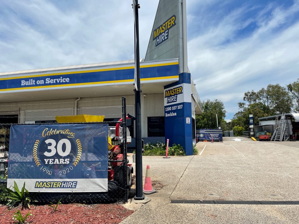 Master Hire Rocklea Front Gate