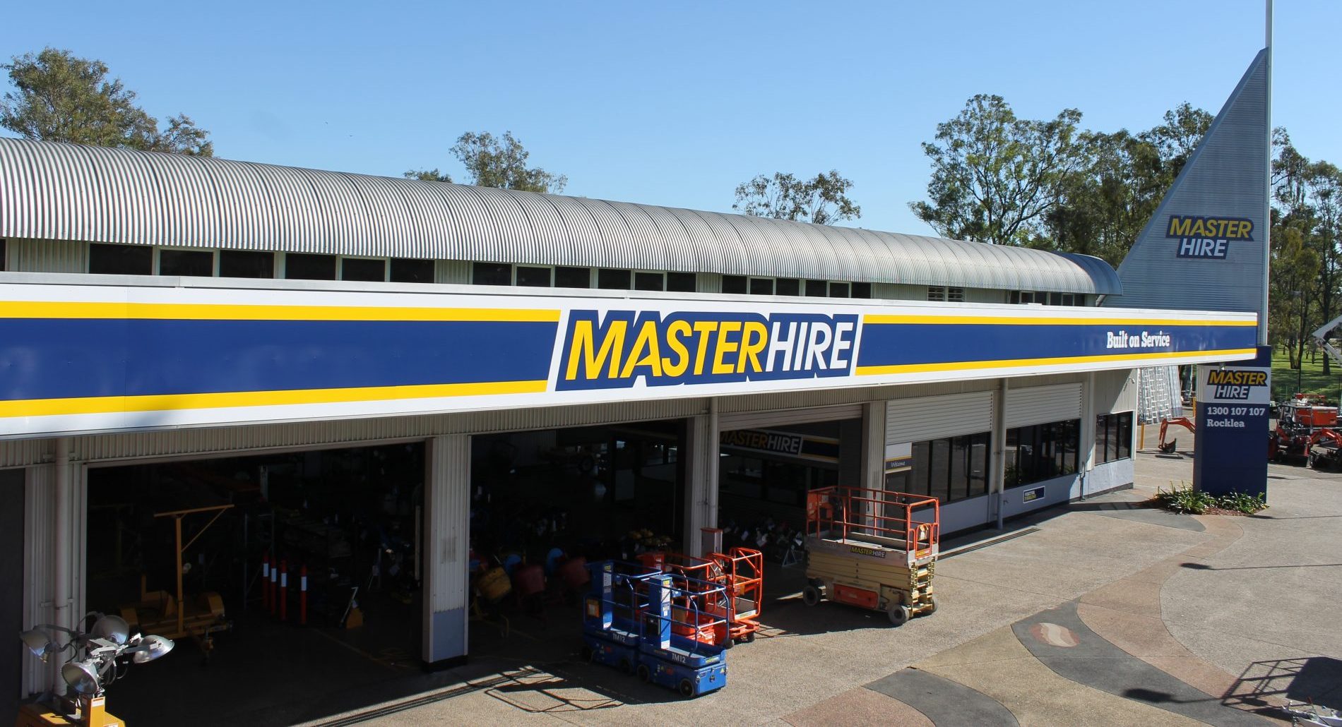 Master Hire Rocklea Rear Door