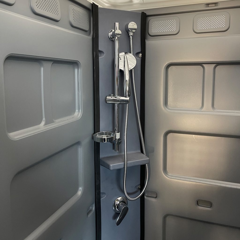 Portable Shower & Toilet Trailer for Hire Master Hire