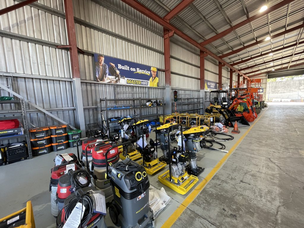 Equipment for Hire at Master Hire Gold Coast
