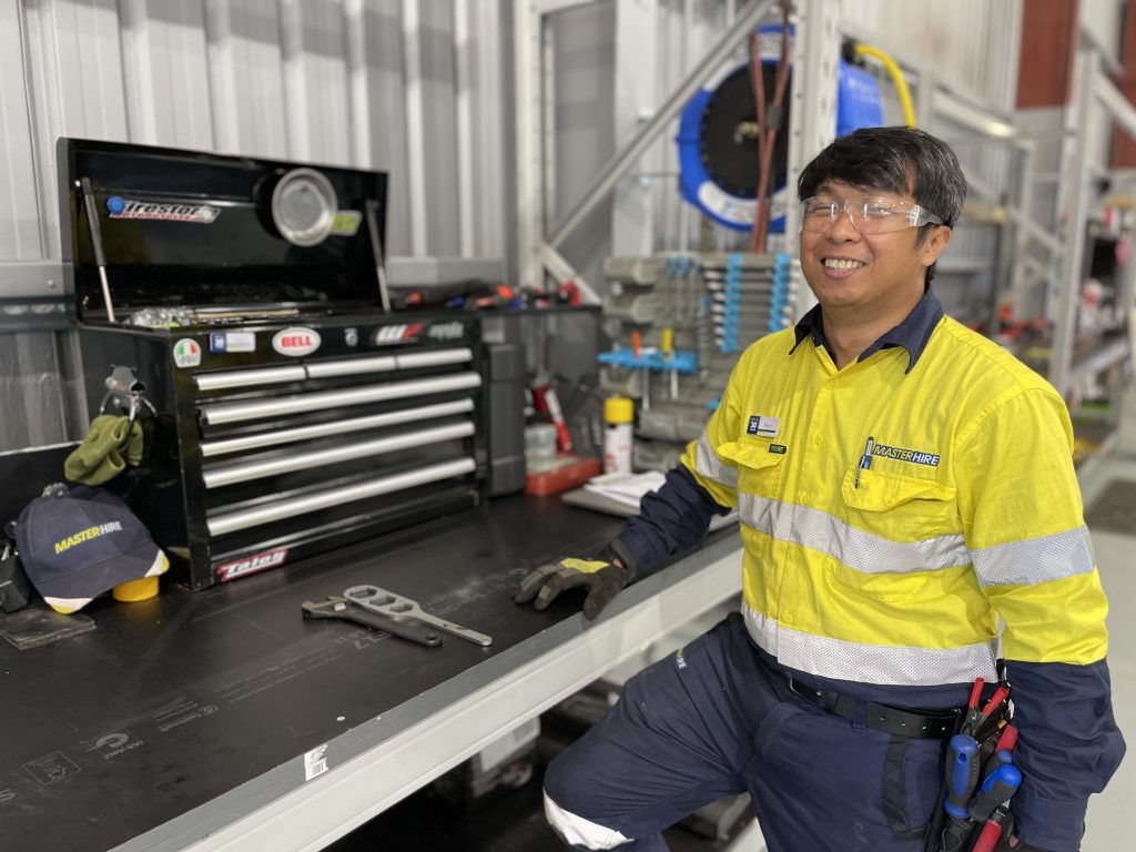 Trench Mechanic at Master Hire Gold Coast