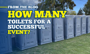 How Many Event Toilets for a Successful Function? (for 100+ People)
