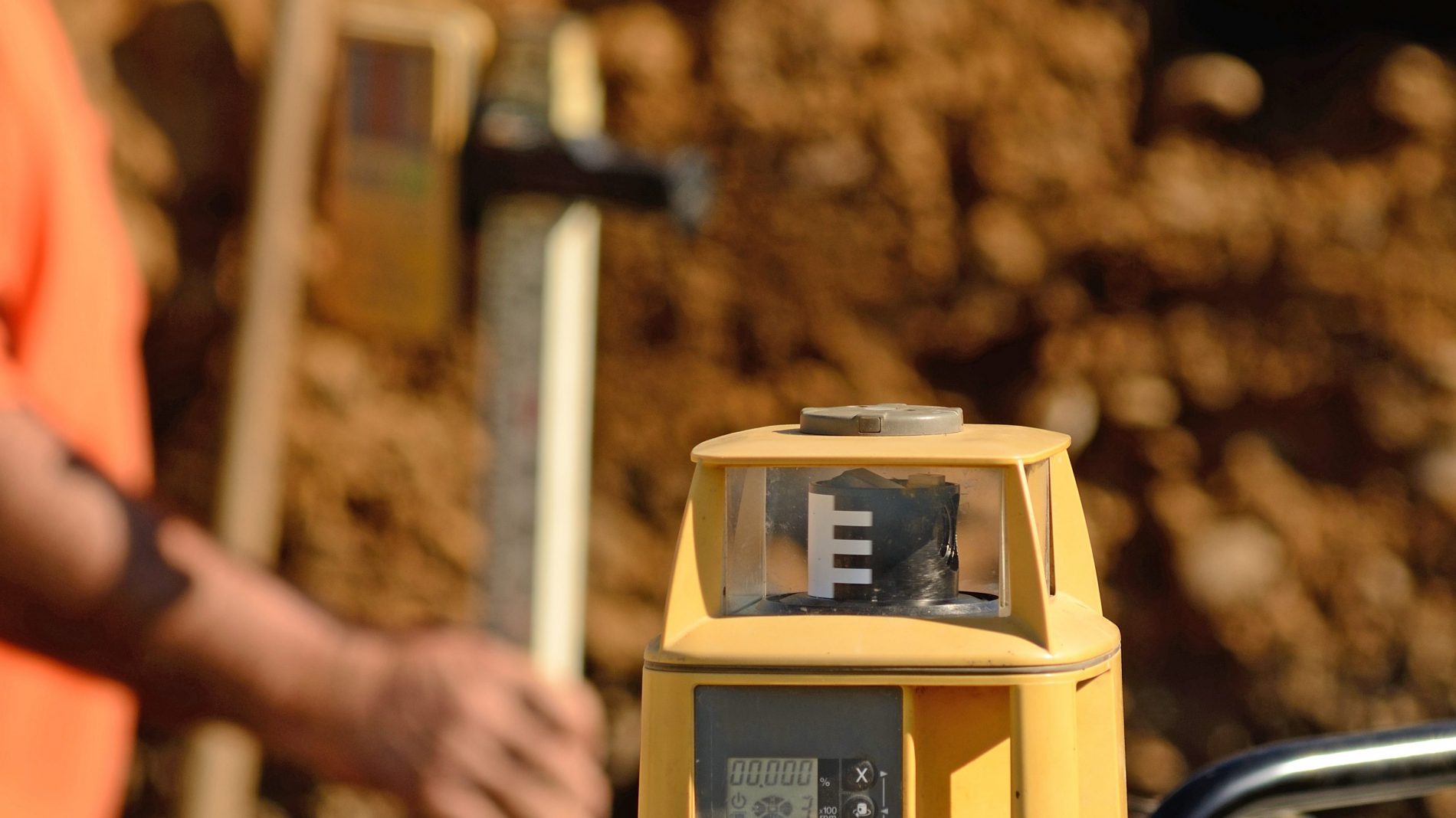 Laser Level in Use