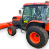 Tractor Broom Large - left side white background