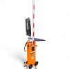 Master Hire portable boom gates arm upright - Portaboom
